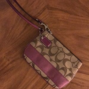 Coach wristlet